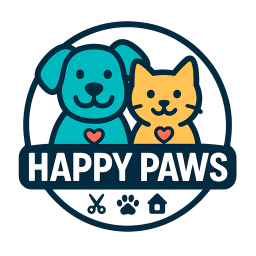 Pet care & grooming logo